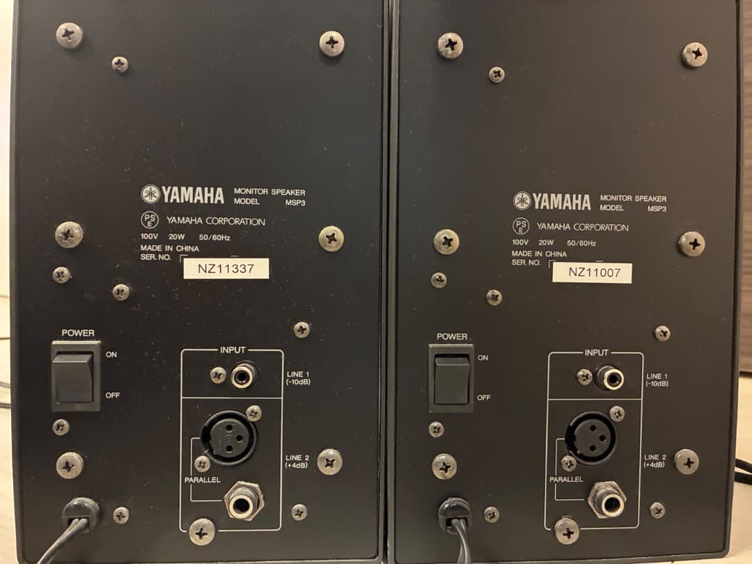 YAMAHA MSP3 モニタースピーカー