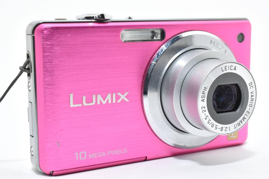 【美品】Panasonic LUMIX DMC-FS7 ピンク #102