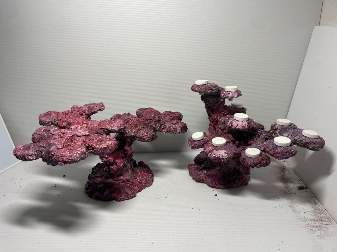 【送料無料】人工ライブロック　PHR37／11穴加工　アク抜き済み安心塗料使用