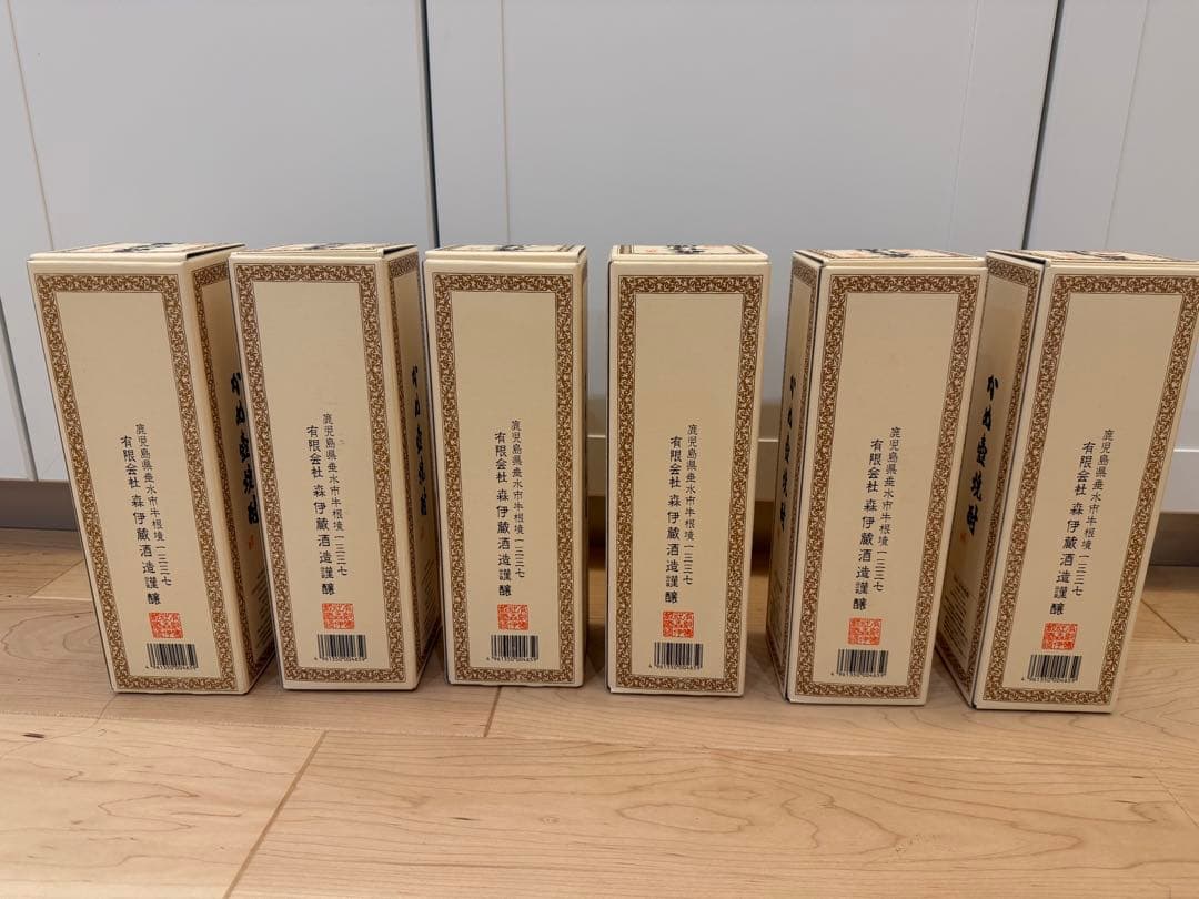 【新品未開封】森伊蔵 720ml 6本セットJAL国際線機内販売