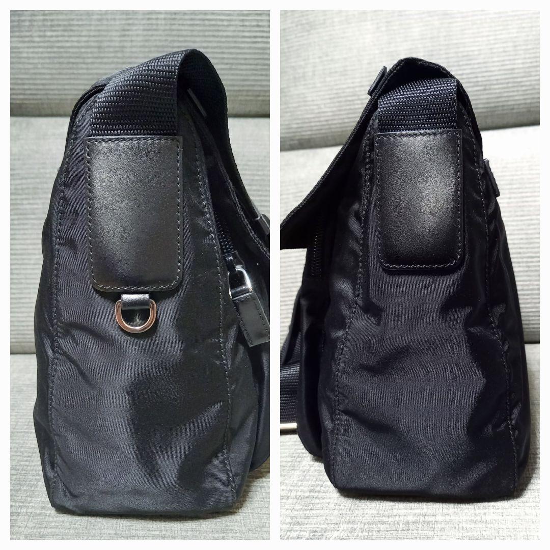 【美品】PRADA VELA ヴェラ BT8994 ショルダーバッグ 黒