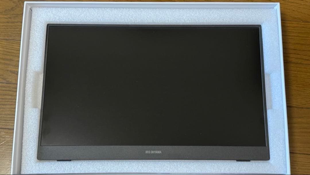 15.6インチIRIS OHYAMAポータブルモニター DP-DF163S-B
