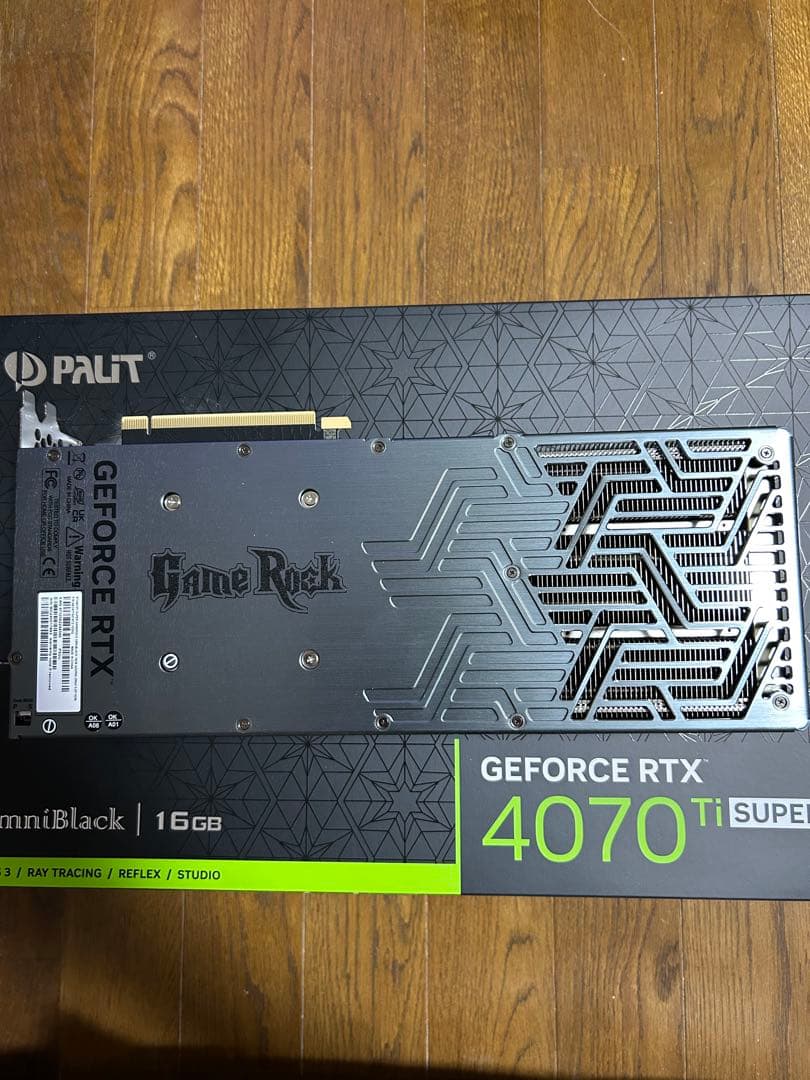 グラフィックボード・グラボ・ビデオカード Palit GeForce RTX 4070 Ti Super 16GB