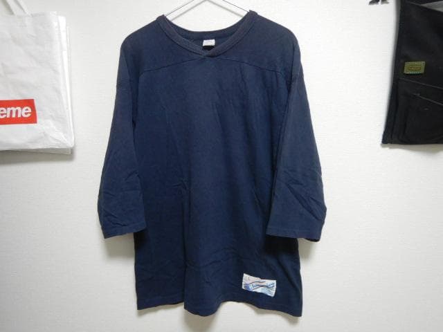 CHAMPION フットボールシャツ フットボールT 80S USA L 無地