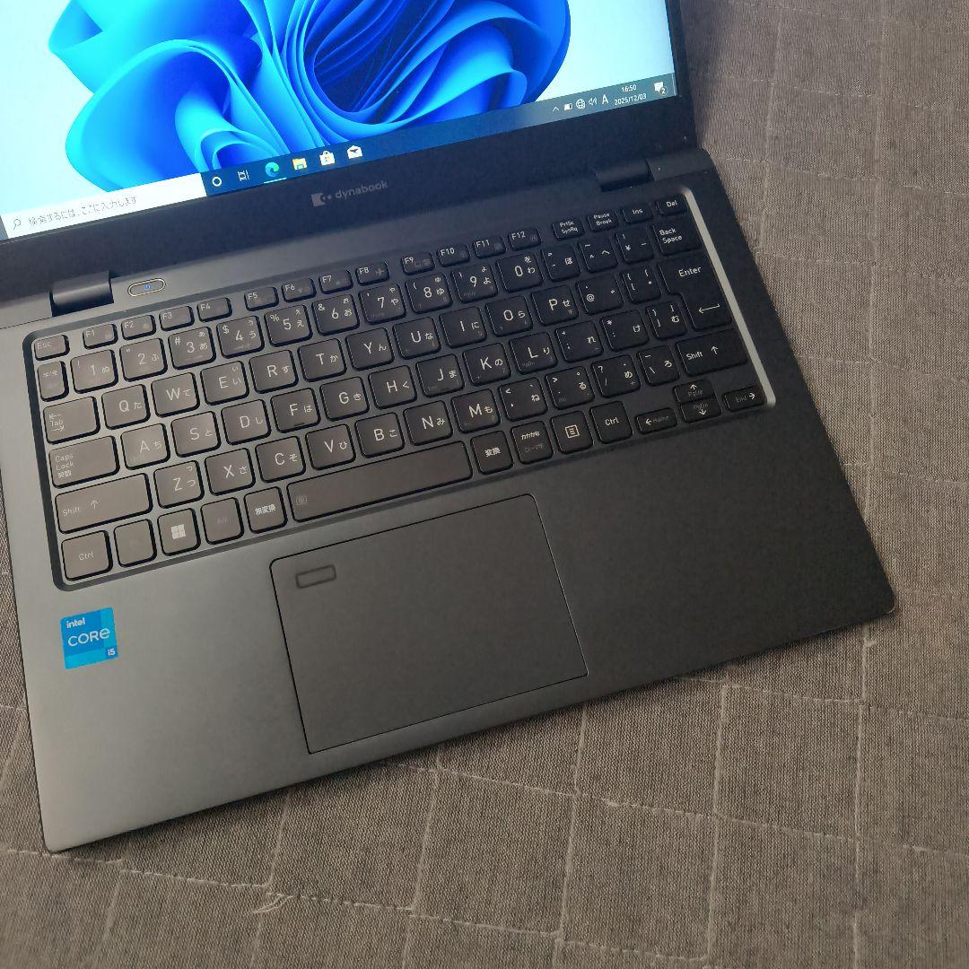 美品 爆速 Dynabook 超軽量 11世代i5 24GB 新品512GB 6