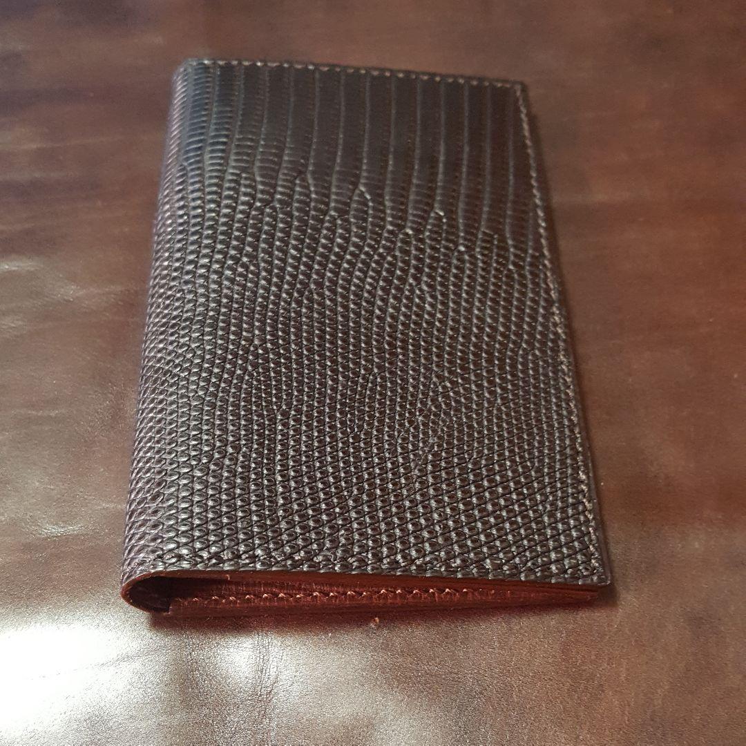 呂呂 (ロロ)　リザードマット　名刺入れ