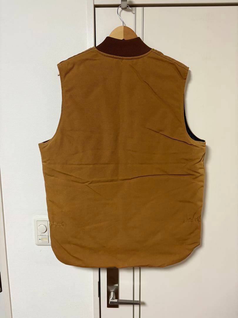 80s carhartt カーハート duck vest large tall