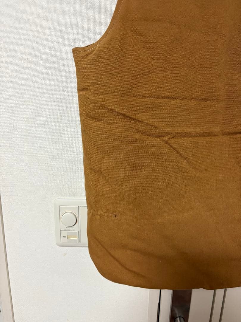 80s carhartt カーハート duck vest large tall