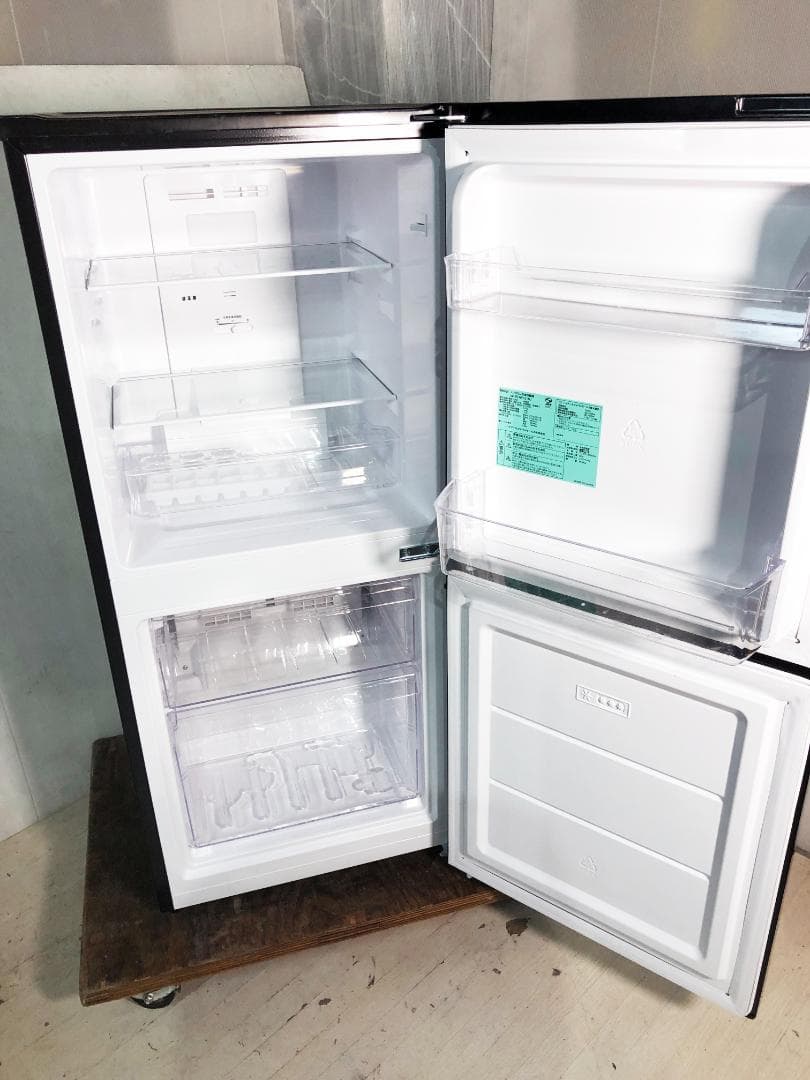 ★ト23年製★Haier 121L 冷蔵庫【JR-NF121NJ-K】EOFV