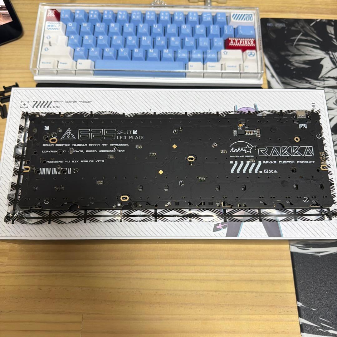 RAKKA 60 ATLAS 6.25U Split PCB キット