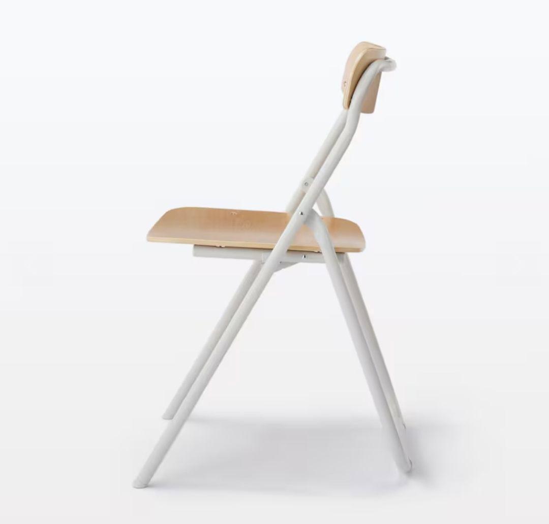 【現地引取OK】MUJI 折りたたみ式テーブルと椅子セット