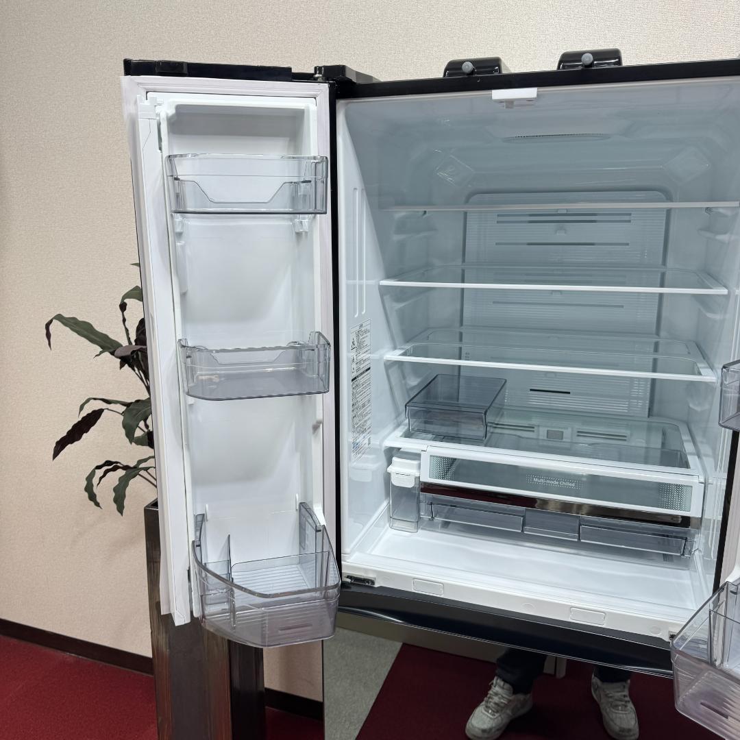 東京23区送料無料　超美品東芝2019年製6ドア冷蔵庫508L　洗浄/除菌済み