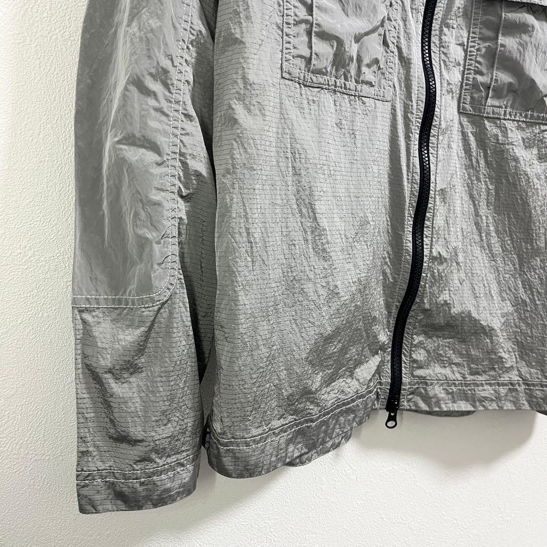 極美品STONE  ナイロン メタル ジャケット S~Mサイズ