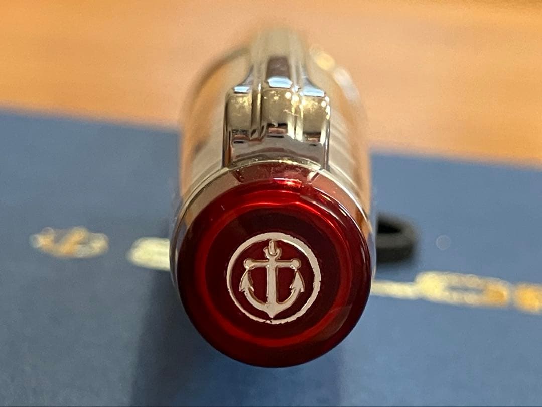 セーラー万年筆 プロフェッショナルギア レアロ趣味の文具箱限定 スケルトンレッド