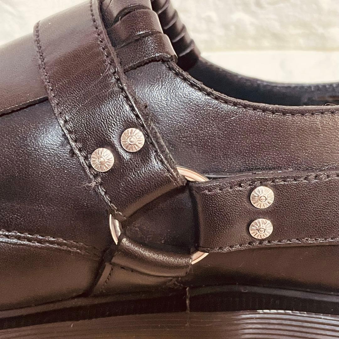 h*x様 Dr.Martens×REGALE DELYLAHフリンジ付きローファ