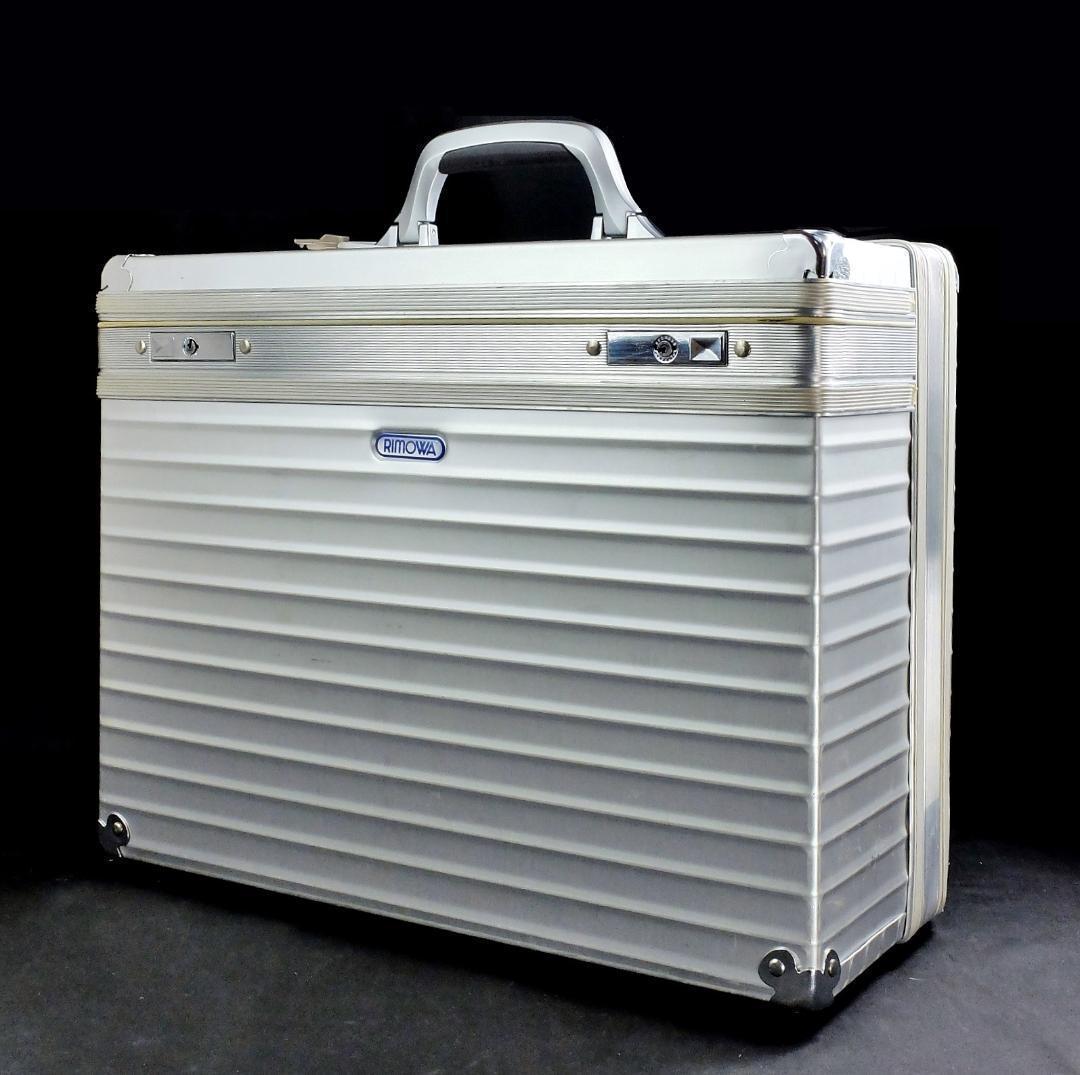 リモワ 907.20アルミ二ウム『コンビ・パイロットケース』 31L 美品・鍵付
