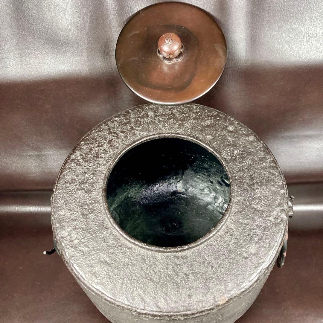 【良品】十徳釜 茶釜 御茶 茶道具 茶之十徳 茶席 茶会