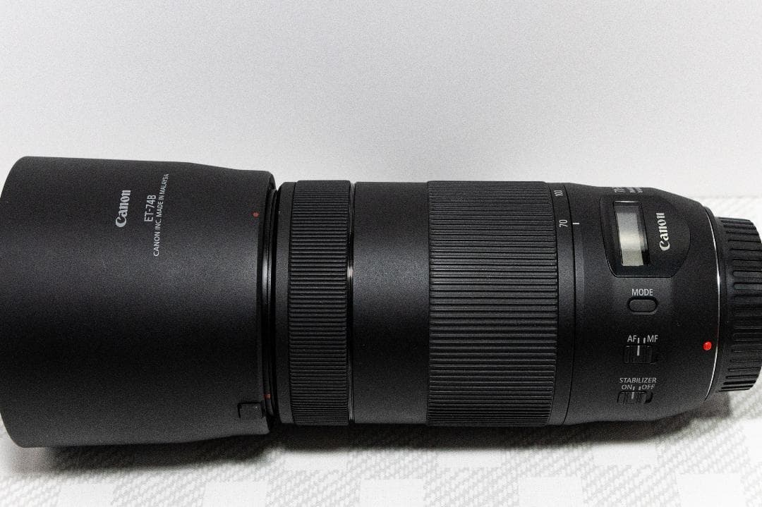 プロテクタ、フード付）EF70-300mm F4-5.6 IS II USM