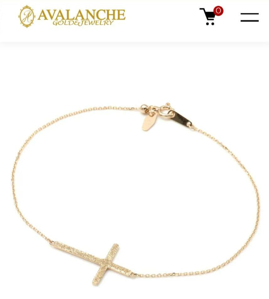 ジ*ジ様 K１０アバランチクロスアンクレット