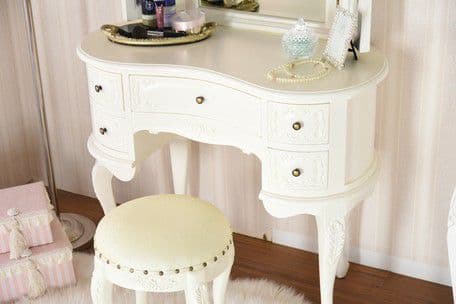 要問い合せ♥️ヨーロピアン♥️アンティーク調　ドレッサー　猫脚　ロココ調　2色