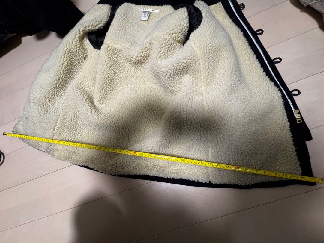 eel ネイビー ダッフルコート ウール100%