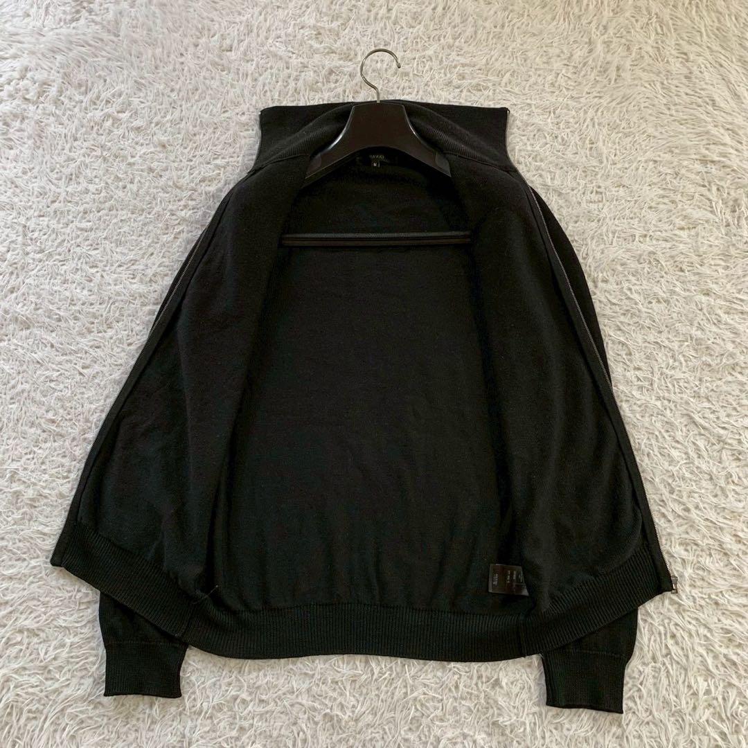 GUCCI　グッチ　シェリーライン　ドライバーズニット　ジップアップジャケット