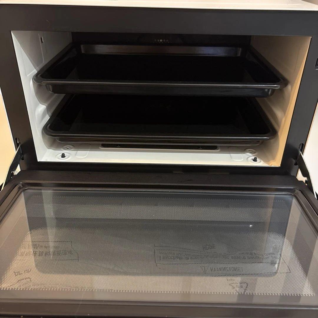 ジャンク品 ヘルシーシェフ MRO-W1X(W)　電子レンジ　2段オーブンレンジ