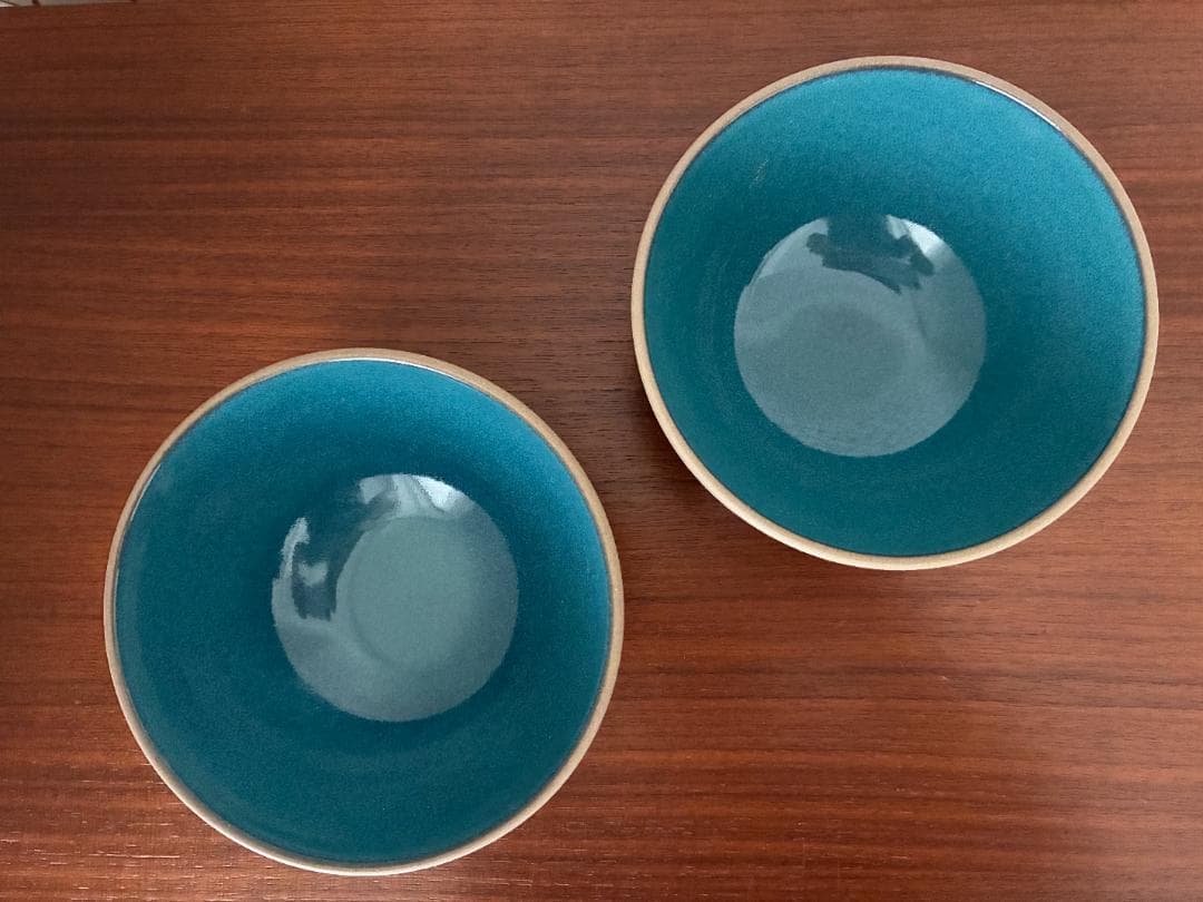 Heath Ceramics　ヒースセラミックス　シリアルボウル　２個組　青色