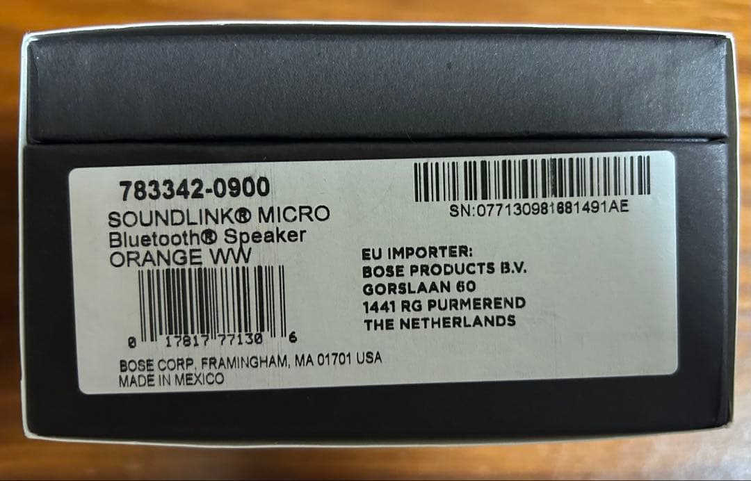 スピーカー・ウーファー BOSE SOUNLINK MICRO