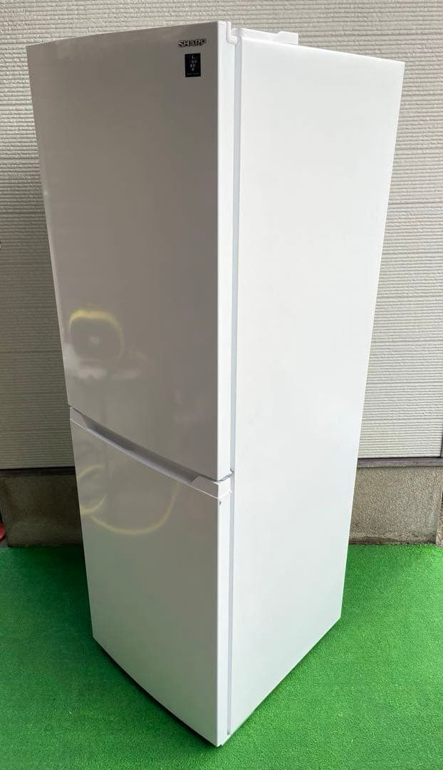 478美品✨ シャープ 高性能 ボトムフリーザー2ドア冷蔵庫 プラズマクラスター