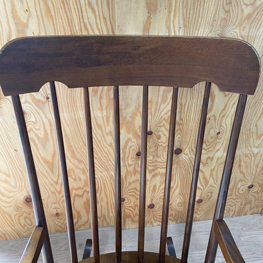 柏木工 ロッキングチェア 椅子 アンティーク 家具 かしわ