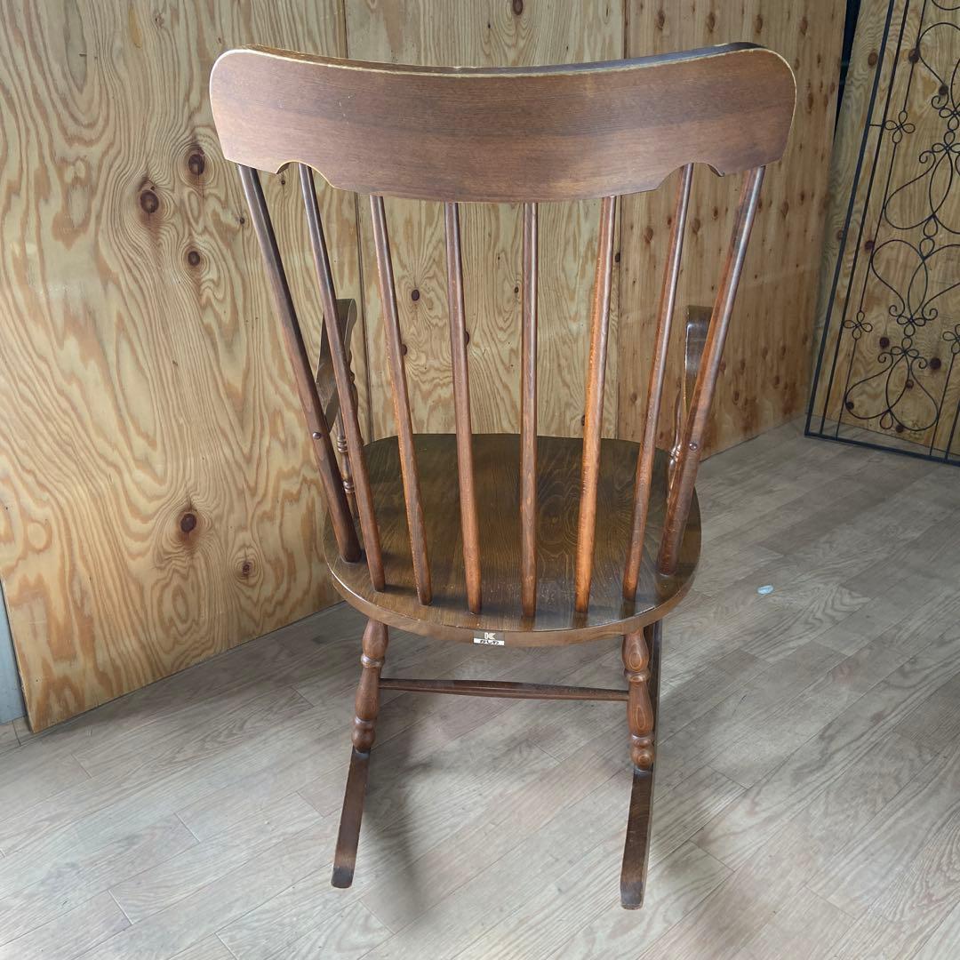 柏木工 ロッキングチェア 椅子 アンティーク 家具 かしわ