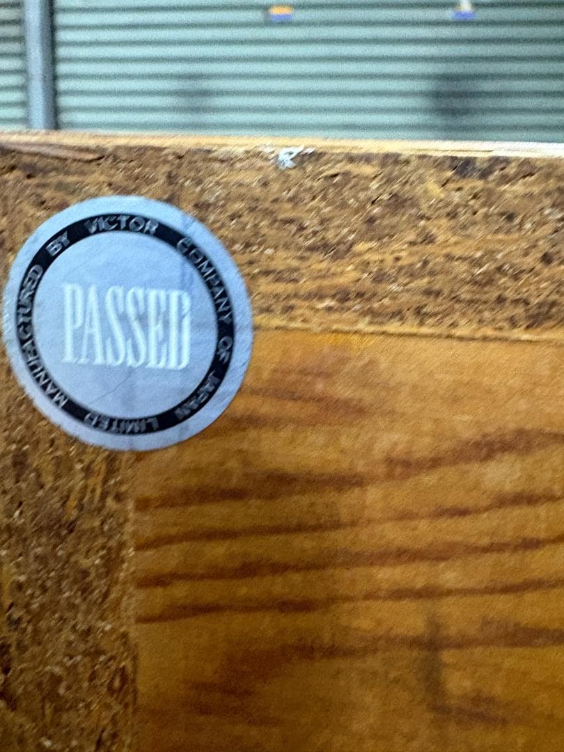 Victor SX-7 スピーカー ペア ビクター 3ウェイ パッシブ 木目調