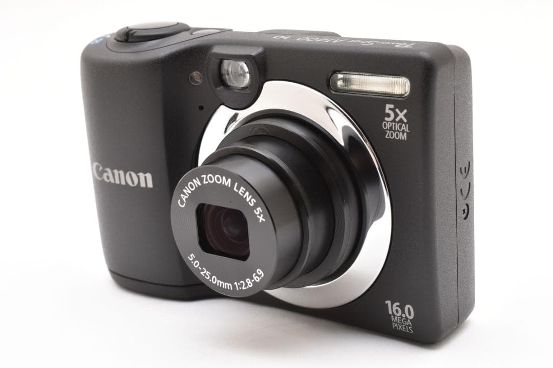 【新品】Canon PowerShot A1400IS ブラック　動作確認済
