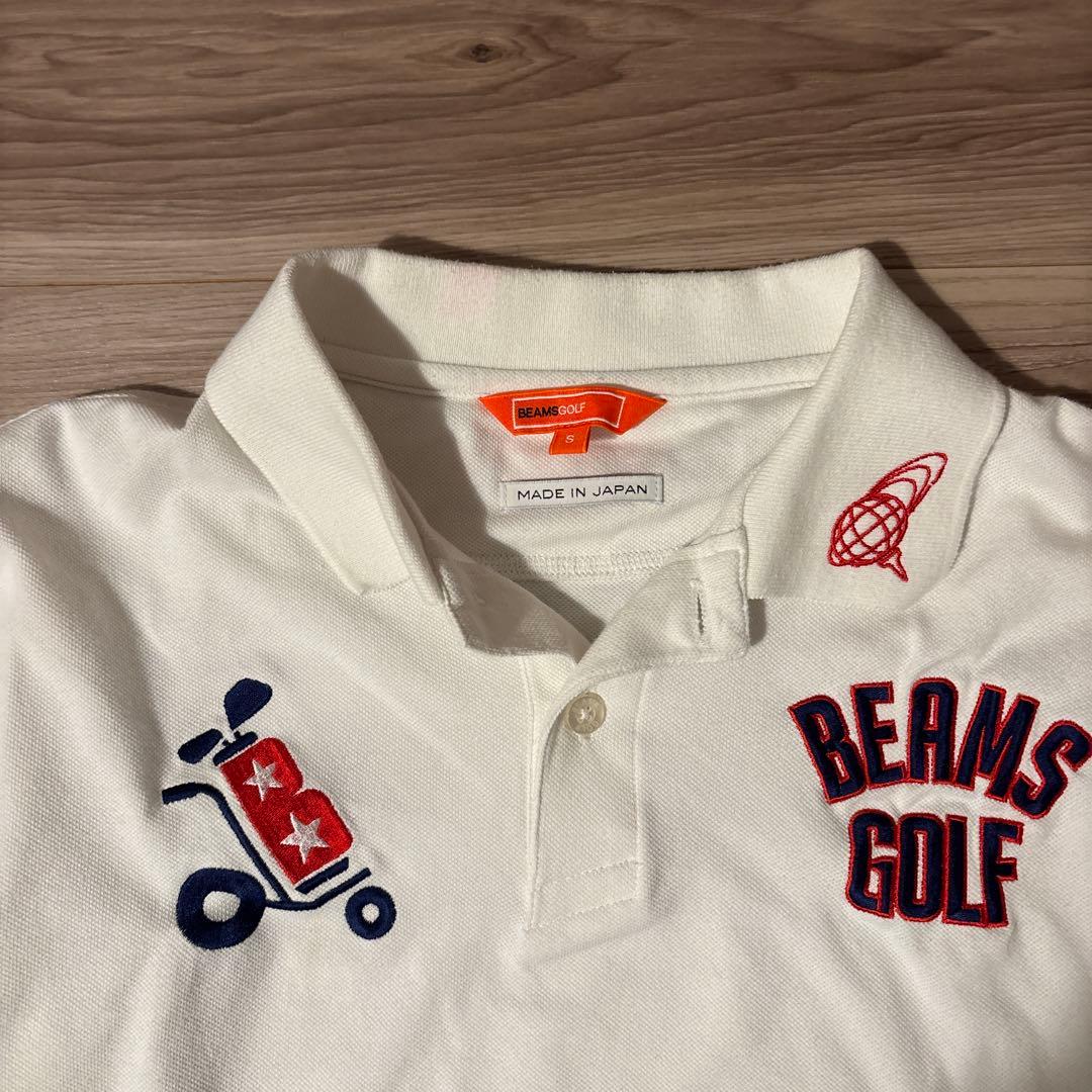 BEAMS GOLF ホワイト 長袖シャツ