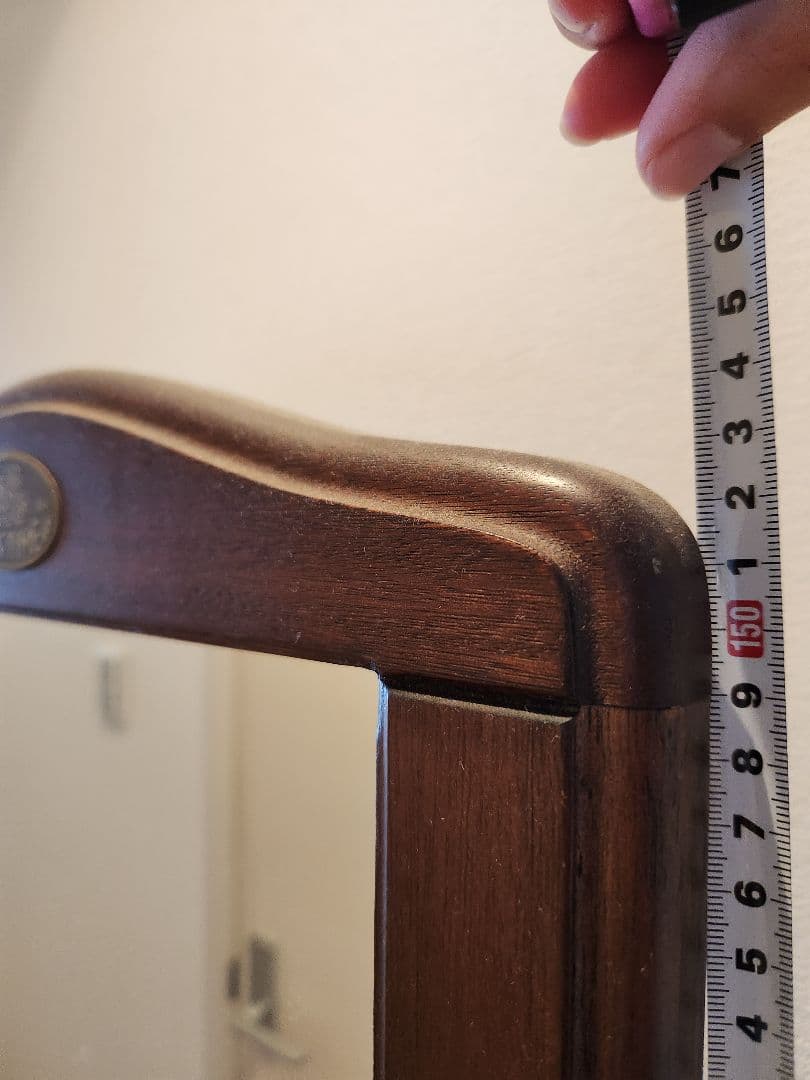 木製ミラー★移動式