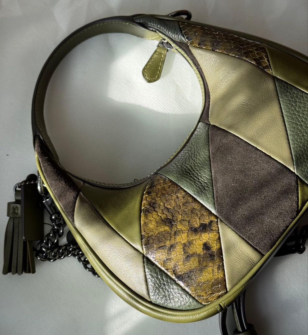 新品☆COACH カルメンミニ袋付コーチ•coachtopia 正規品