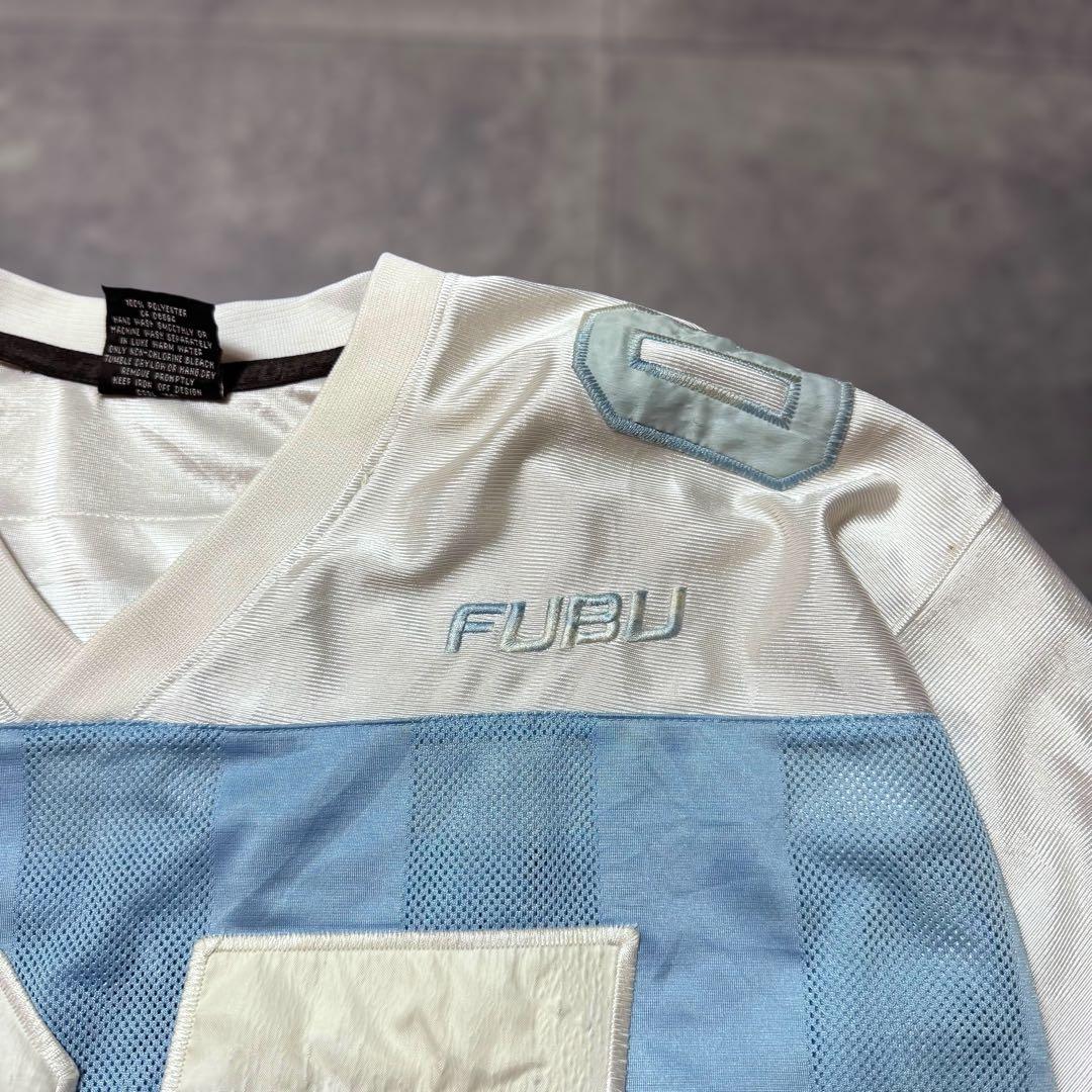 FUBU フブ ゲームシャツ L 半袖シャツ b-boy HIPHOP