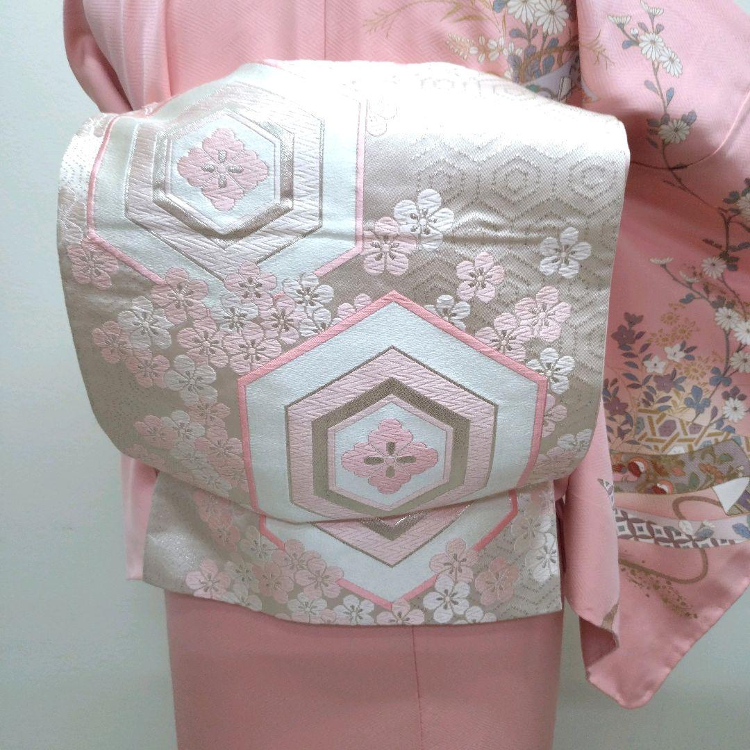 734　半額セール　正絹　高島屋誂え　未使用品　友禅　訪問着　4点フルセット