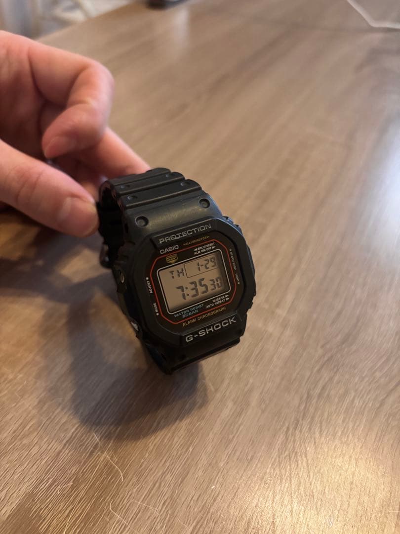 DW-5600RL-1JF　G-SHOCK　初代Gショックカラー