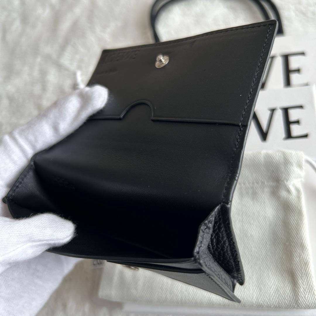 【美品】ロエベ カードケース　名刺入れ　ビジネスカードホルダー