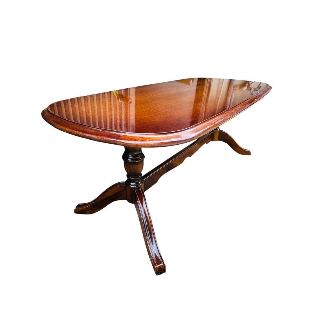 カリモク家具 コロニアル センターテーブル アンティーク