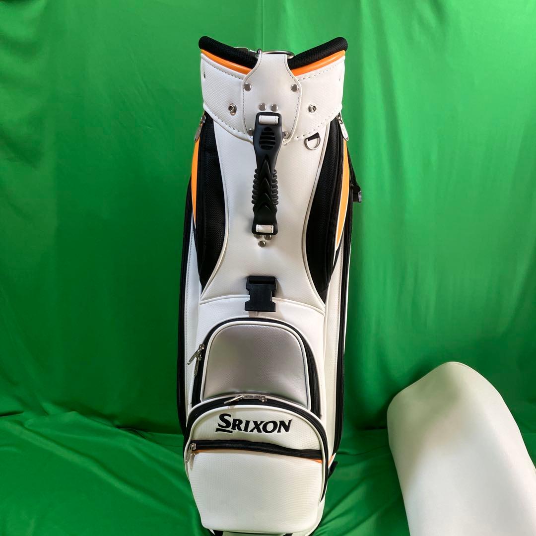 Srixon スリクソンキャディバッグ GGC-S092G 白　早い者勝ち‼️