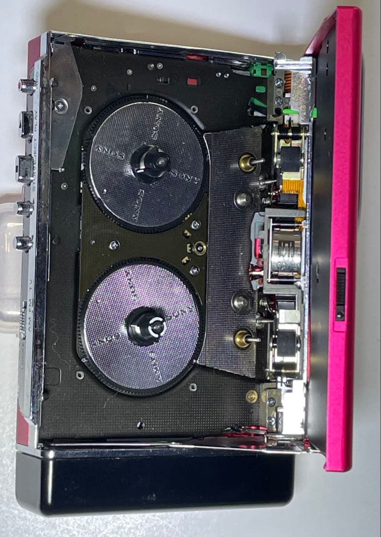 SONY WM-F203 カセットプレーヤー ピンク