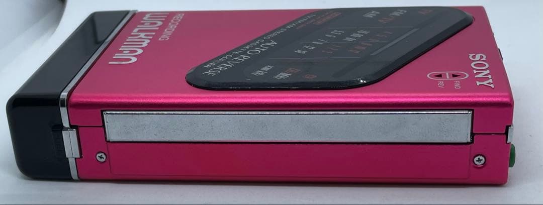 SONY WM-F203 カセットプレーヤー ピンク