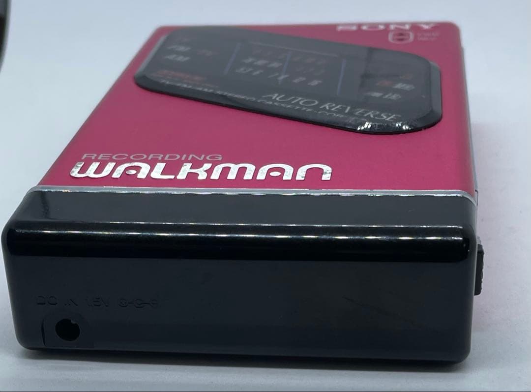 SONY WM-F203 カセットプレーヤー ピンク