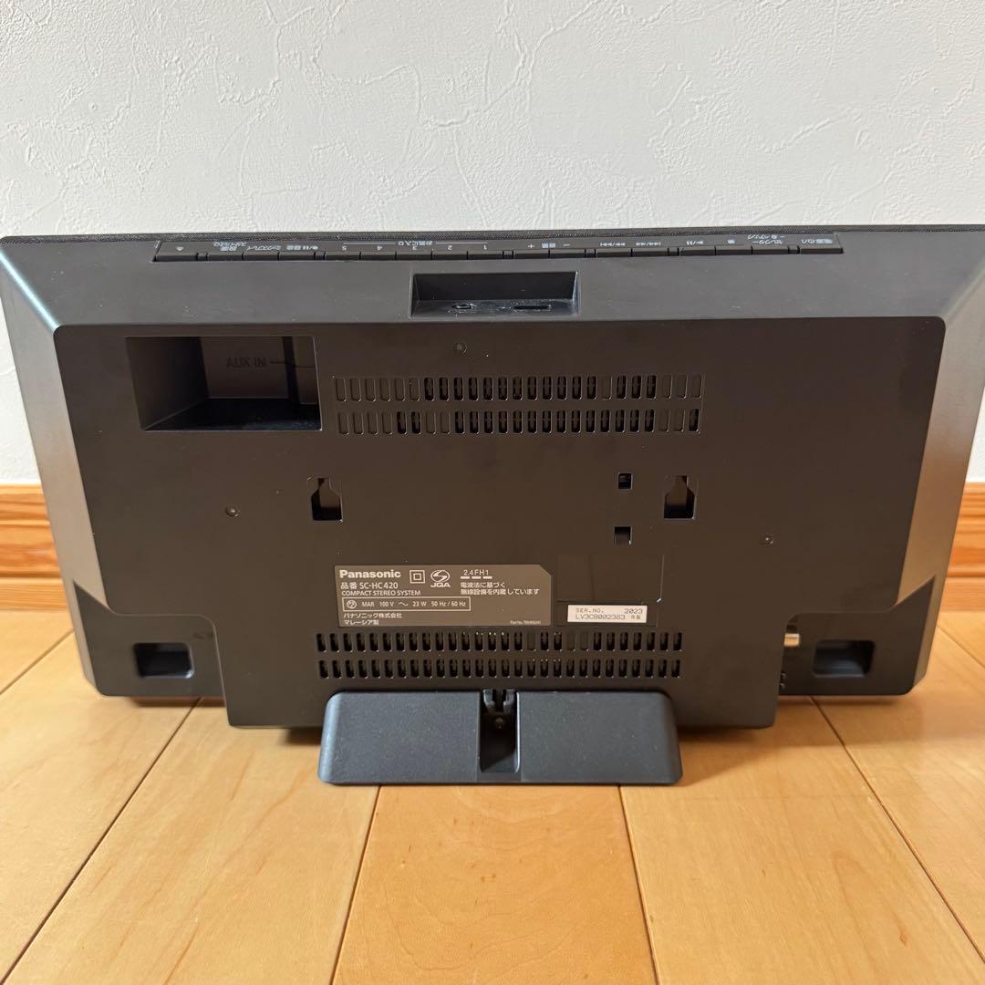 【美品】SC-HC420-K(コンパクトステレオシステム)