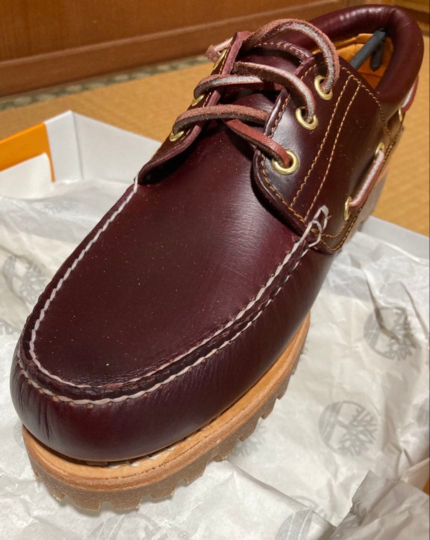 Timberland ティンバーランド スリーアイ バーガンディ 27cm