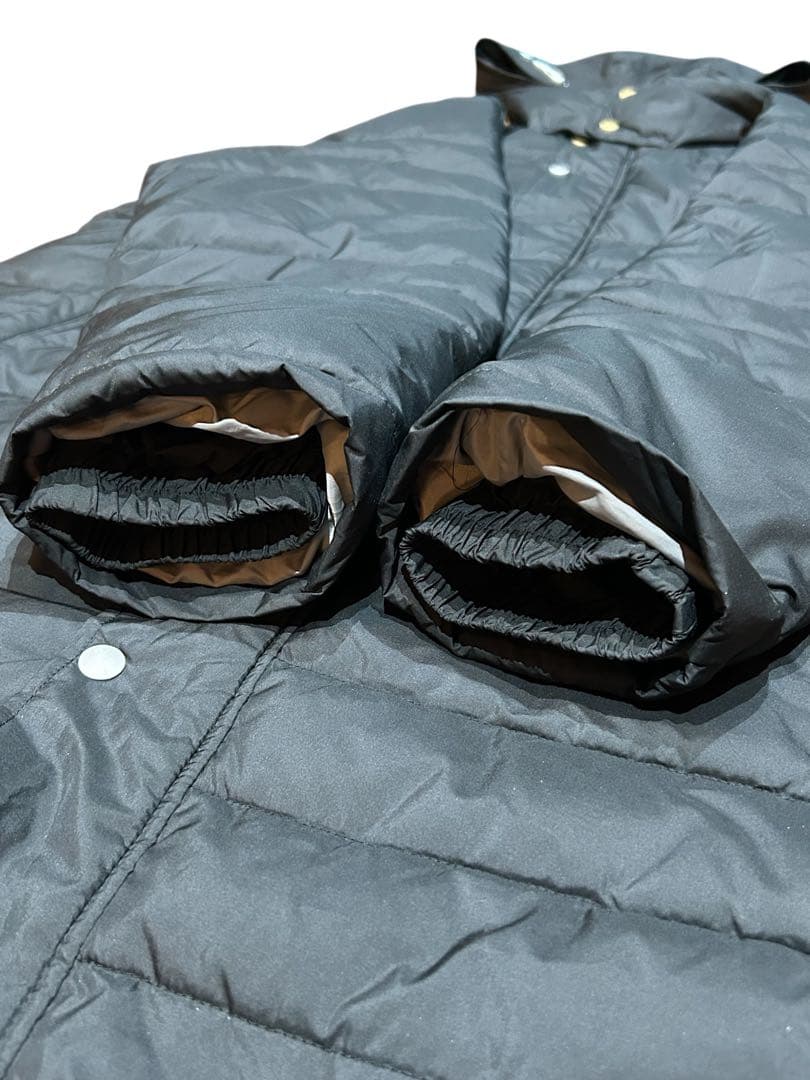 美品 ヨネックス ダウンベンチコート 【L Lサイズ】ヒートカプセル 黒 撥水