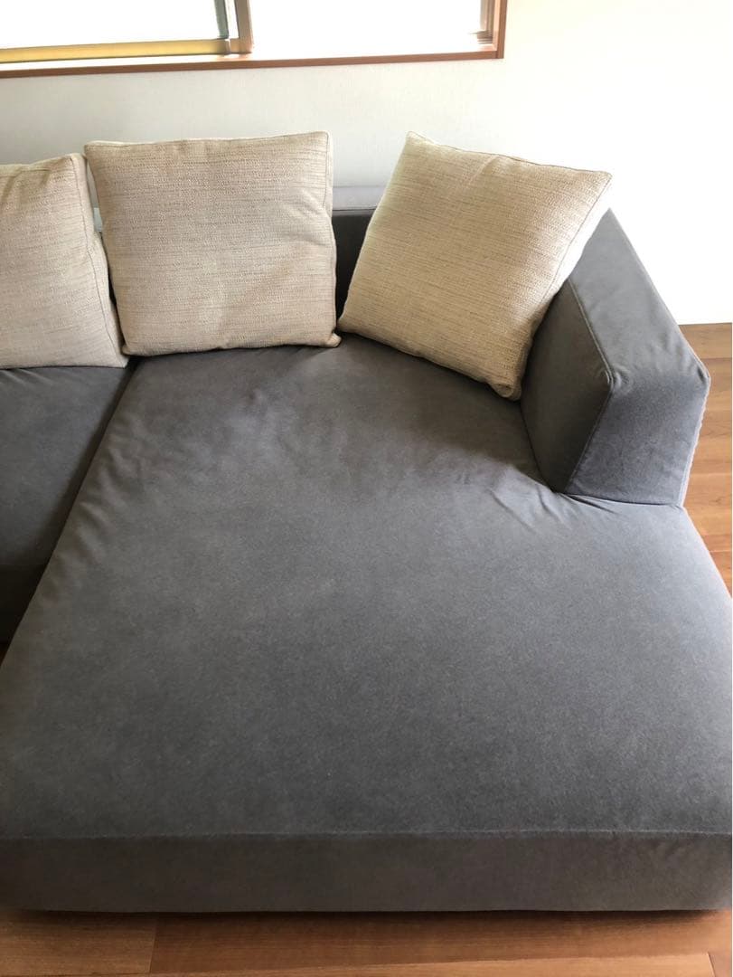 美品 匠ソファ LAカウチW3300 約140万円 追加カバー付